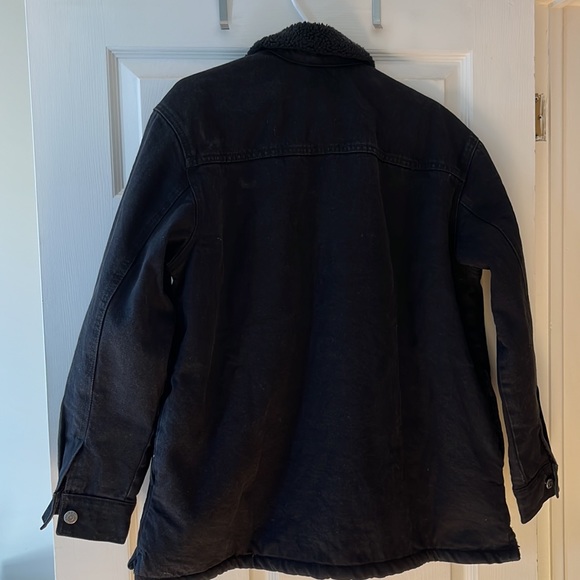 Cozy jean jacket with Sherpa lining. - Picture 3 of 3